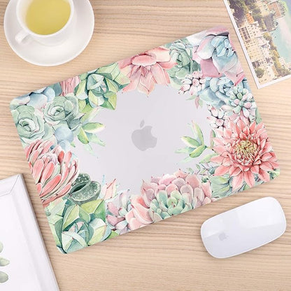 CISSOOK Succulent Hard Shell Case Cover