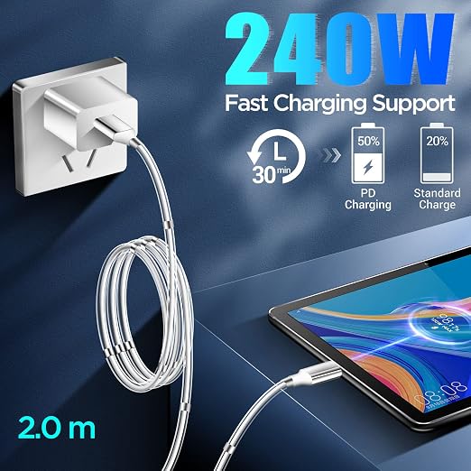 AICase Magnetic Charging Cable, Type C to Type C Super Organized Charging