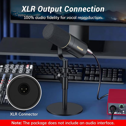 TONOR Dynamic Microphone, XLR Microphone