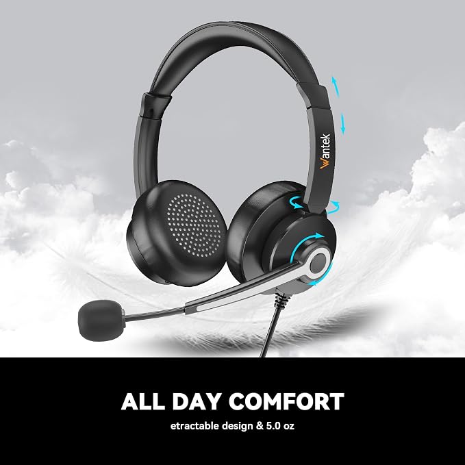 Wantek USB & 3.5mm Headset