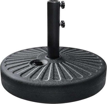 EliteShade Umbrella Base Water Filled Stand Market Patio Outdoor Heavy Duty Umbrella Holder(Black)