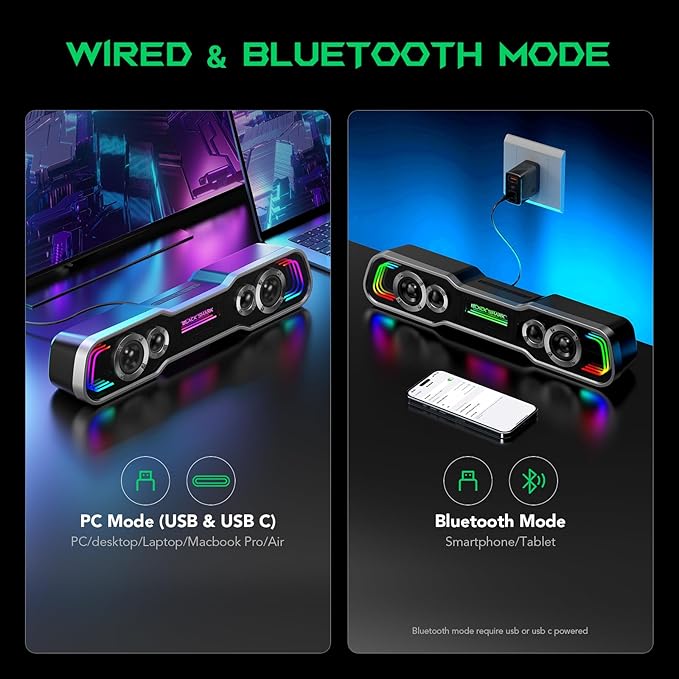 Black Shark BS-SP1 Bluetooth Computer Speakers