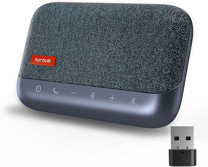 NUROUM A15 Conference Speaker and Microphone, Portable&Scalable Bluetooth