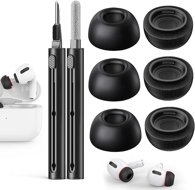 Memory Foam Replacement Ear Tips Compatible