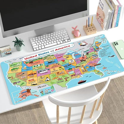 RTGGSEL 31.5x11.8 Inch Non-Slip Long Extended Large Gaming Mouse Pad