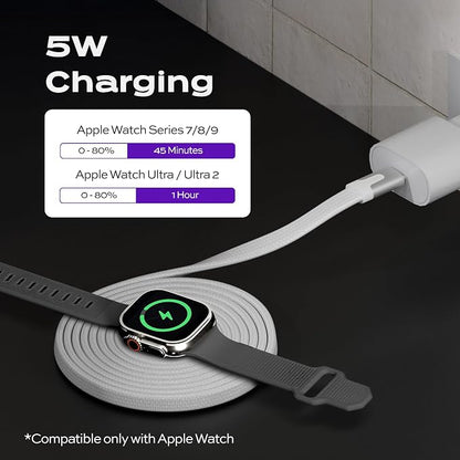 Statik MagStack Watch Charger USB C Cable, Charging Station Compatible