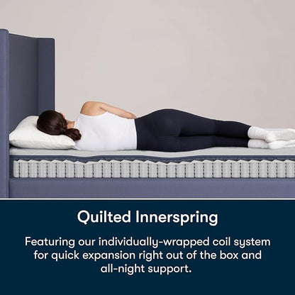 Five Star Mattress Tranquility 7-Inch Firm – Queen– Supportive Coils, Breathable Foam – Bed-in-a-Box– 100 Night Trial, 10-Year Limited Warranty