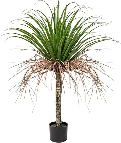 Artificial Tree 3.6Ft Faux Agave Plant Yucca Tree in Pot for Home Office Decor Indoor Outdoor Dracaena Tree Tropical Yucca Palm Fake Potted Tree House Decoration Housewarming Gift