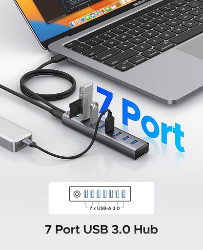 ORICO Aluminum 7-Port USB Hub