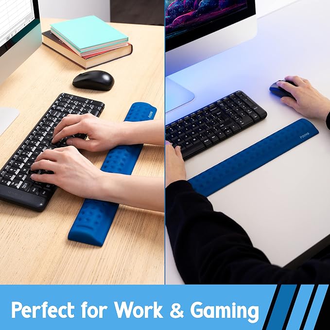 i-Rocks Ergonomic Memory Foam Keyboard Wrist Rest