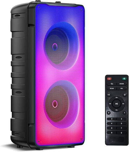 Bluetooth Speakers, 60W Portable Loud Wireless Stereo Speaker