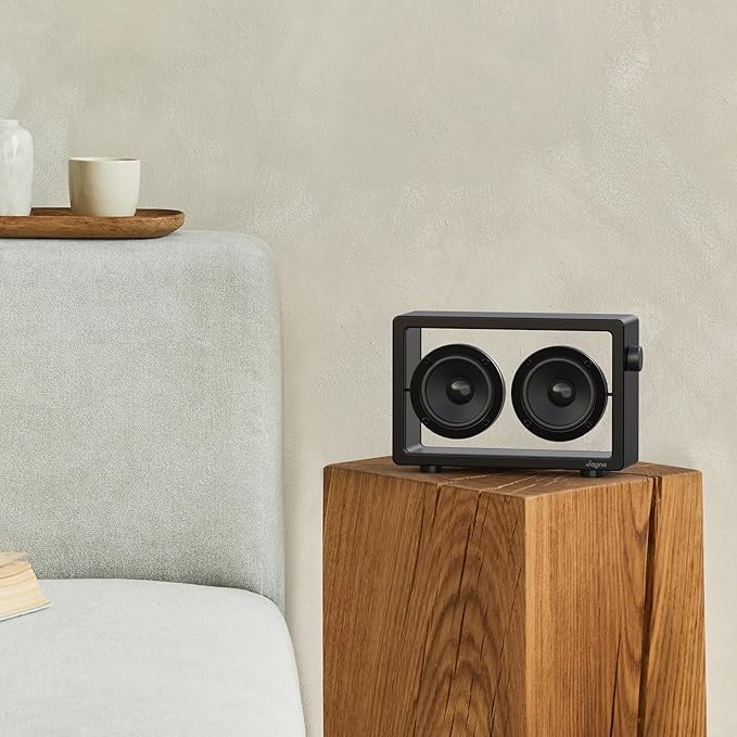 Cassette Portable Bluetooth Speaker, 20W Minimalist Speakers Bluetooth Wireless