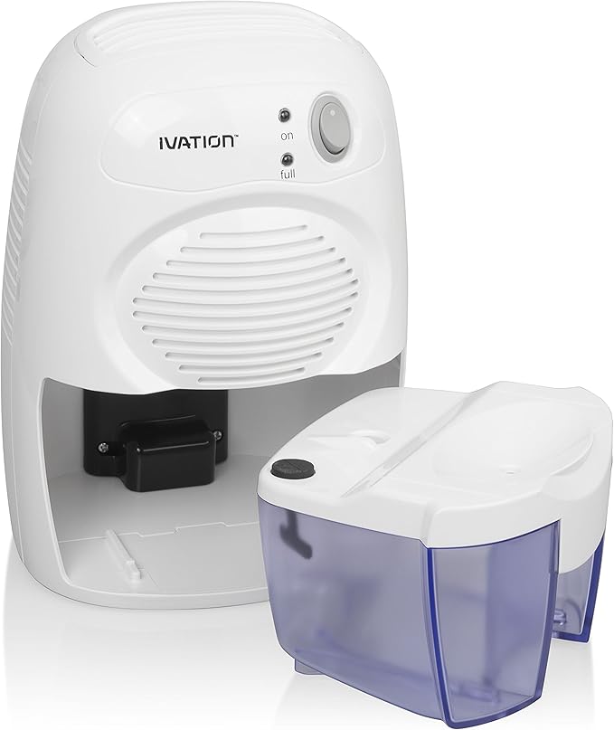 Ivation IVADM10 Powerful Small-Size Thermo-Electric Dehumidifier