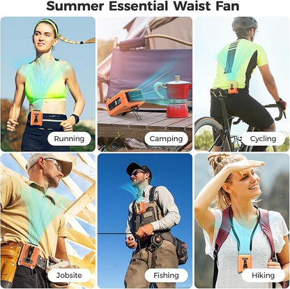 COMLIFE Portable Mini Waist Fan