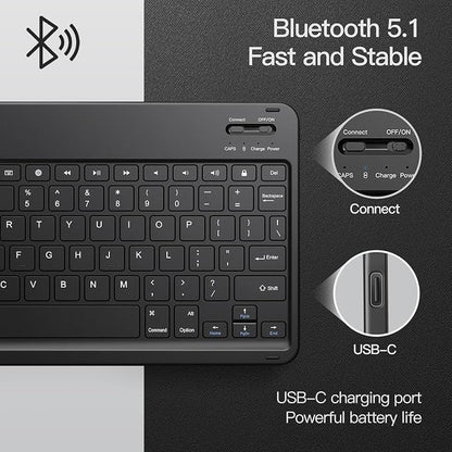 JETech Keyboard Case for iPad 11th/10th Generation