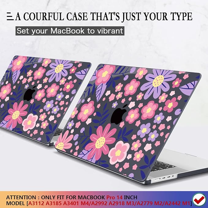 CISSOOK Compatible with MacBook Pro 14 inch 2025 2024-2021 Release M4 M3 M2 M1
