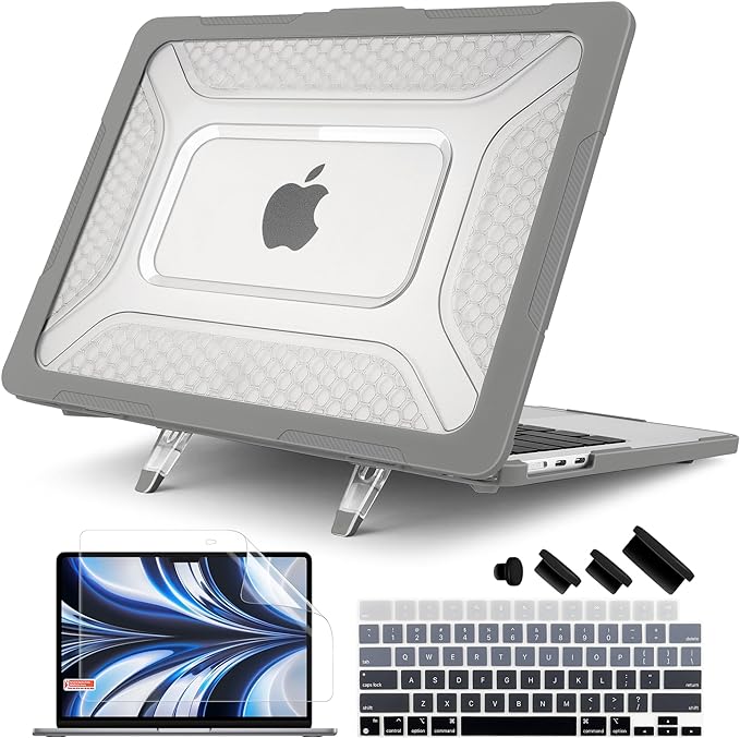 Batianda Case for New MacBook Air 13 inch 2025 M4 Chip 2024 2022 Release A3240