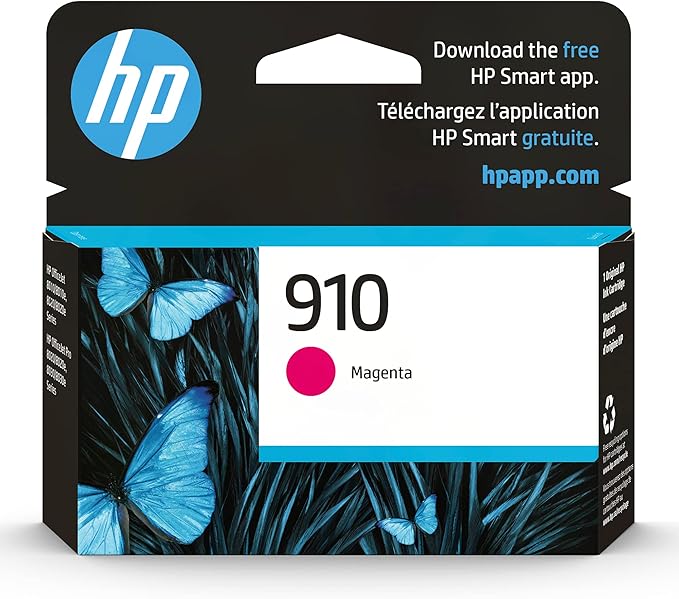 HP 910 Magenta Ink Cartridge | Works