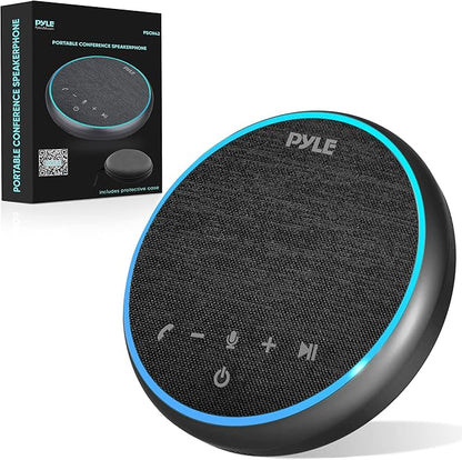 Pyle Portable Conference Speakerphone, 10m Omnidirectional Microphone Coverage