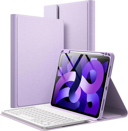 JETech Keyboard Case for iPad Air 11-Inch M3/M2, iPad Air 5th/4th