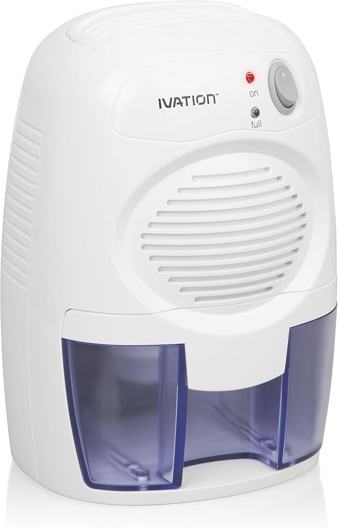 Ivation IVADM10 Powerful Small-Size Thermo-Electric Dehumidifier