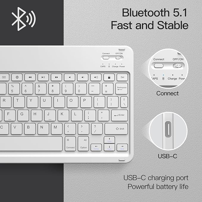 JETech Keyboard Case for iPad 10.2-Inch