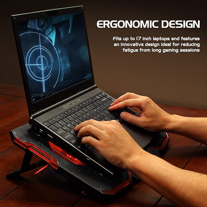 ENHANCE Cryogen Gaming Laptop Cooling Pad