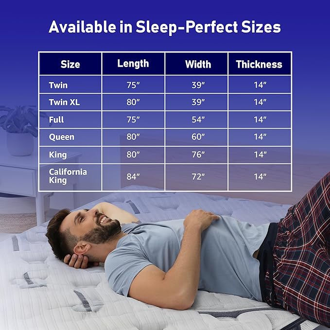 REVO Sleep Gel Memory Foam Mattress, 14-Inch Queen – Cooling Mattress with Contouring Gel Foam, Pressure Relief & Balanced Support – Soft, Breathable Comfort for Deep Sleep