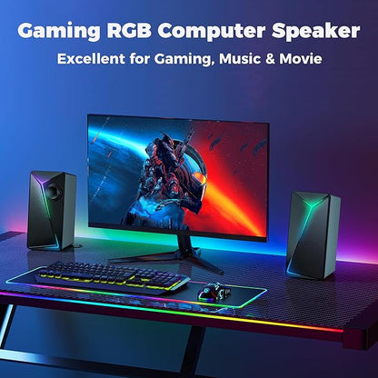 ROSON Computer Speakers, Gaming PC Speakers