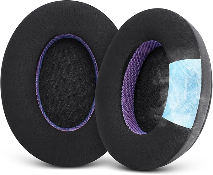 Ice Silk Fabric Replacement Earpads Cushions