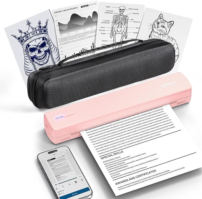 POLONO Portable Printer Wireless