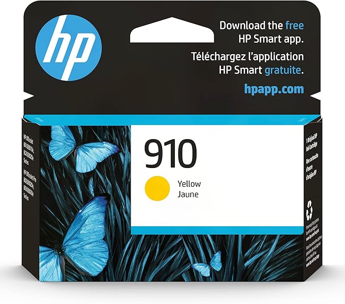 HP 910 Yellow Ink Cartridge | Works