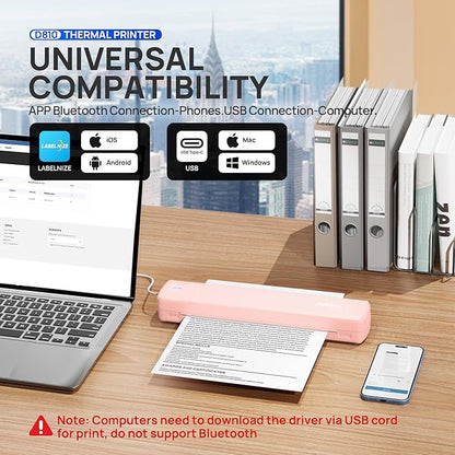 POLONO Portable Printer Wireless