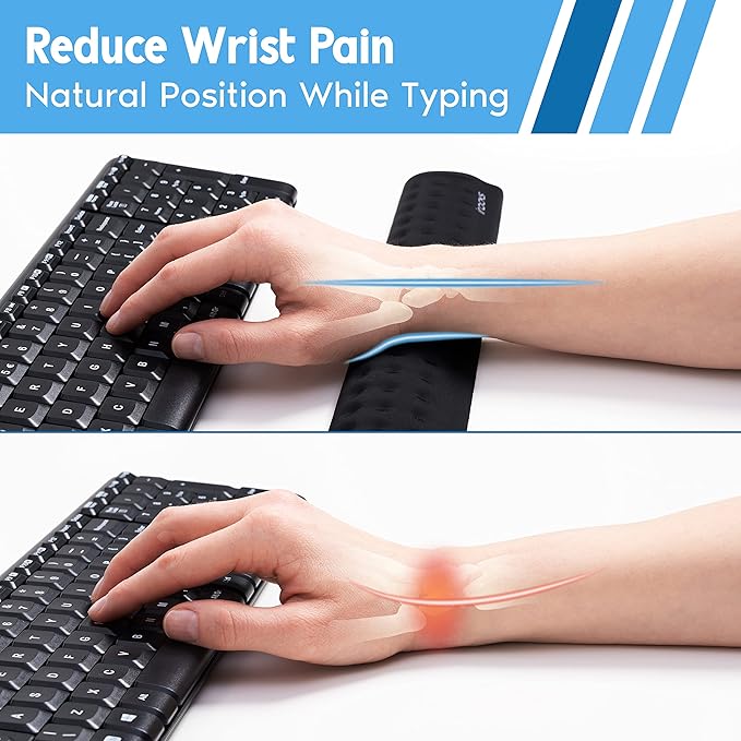 i-Rocks Memory Foam Keyboard Wrist Rest