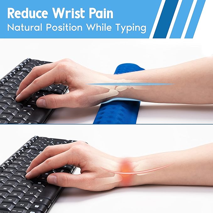i-Rocks Ergonomic Memory Foam Keyboard Wrist Rest