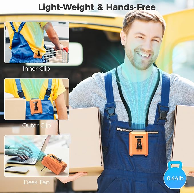 COMLIFE Portable Mini Waist Fan