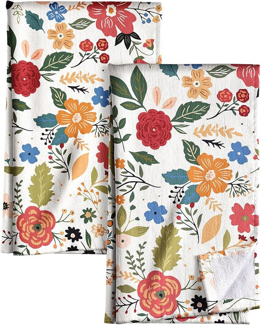 Cotton Kitchen Towels Set of 2