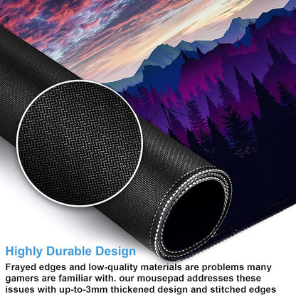 Fantasy Mouse Pad Large Gaming Mousepad Full Desk Computer Pad, 31.5 x 15.7