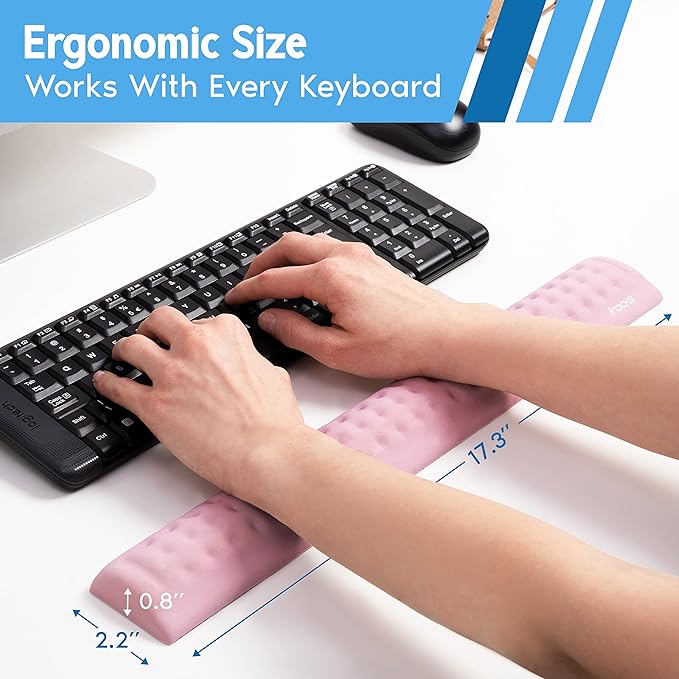 i-Rocks Memory Foam Keyboard Wrist Rest