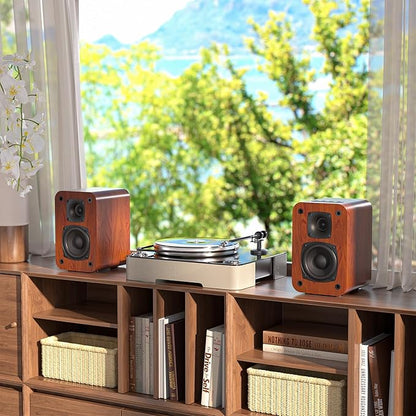 Saiyin Bluetooth Bookshelf Speakers