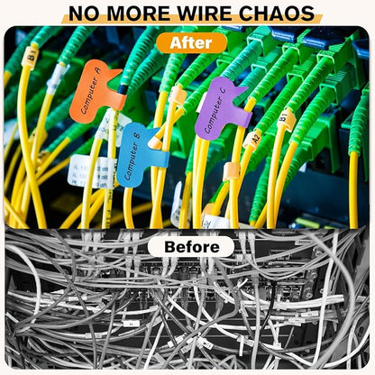 36Pcs Large Cable Cord Labels