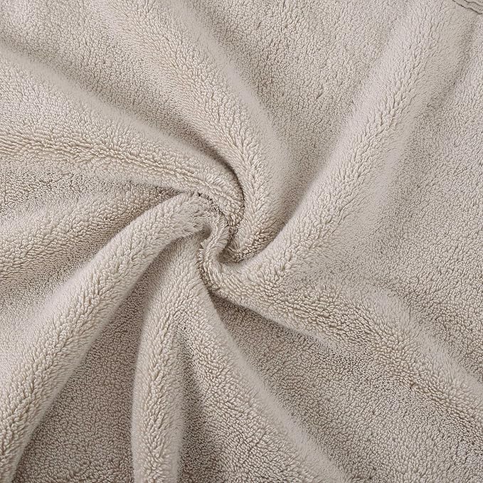 Tommy Bahama - Bath Towels Set, Soft & Highly Absorbent Cotton, Low Linting & Fade Resistant Bathroom Essentials (Long Branch Beige, 3-Piece)