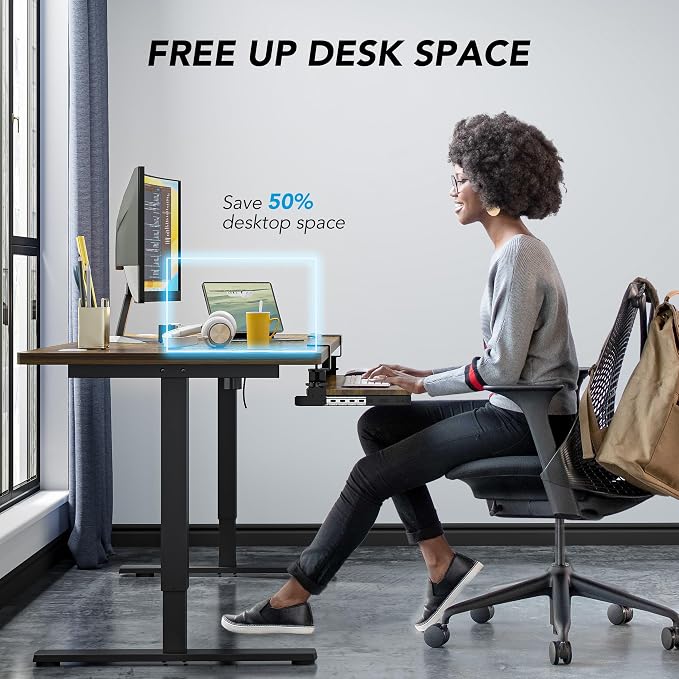 AX WABER Keyboard Tray Under Desk Pull Out