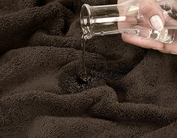 American Soft Linen 35x70 Jumbo Large Bath Towel, 600 GSM 100% Cotton Turkish