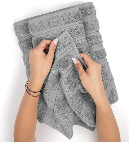 American Soft Linen 35x70 Jumbo Large Bath Towel, 600 GSM 100% Cotton Turkish