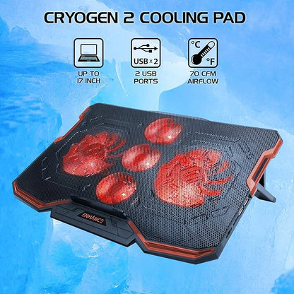 ENHANCE Cryogen Gaming Laptop Cooling Pad